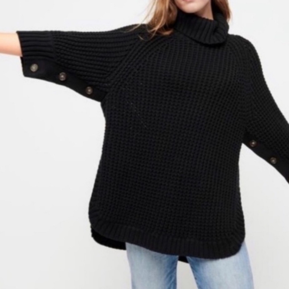 J. Crew Poncho Sweater
